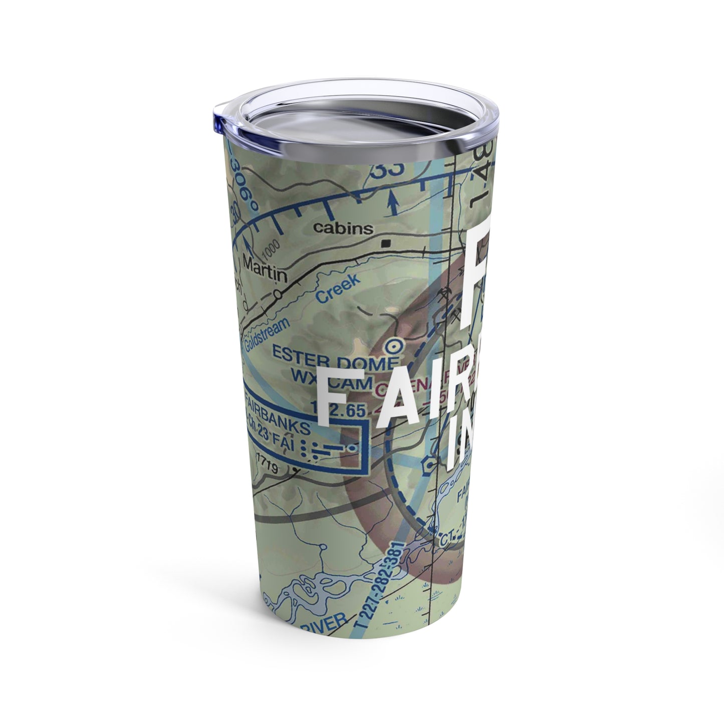 FAI Tumbler | Fairbanks International Airport Tumbler