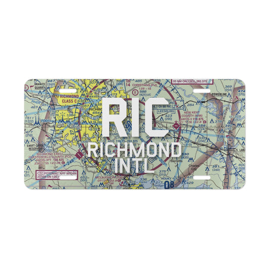 RIC Vanity Plate | Richmond International Airport Vanity Plate