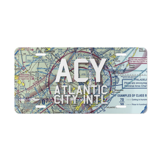 ACY Vanity Plate | Atlantic City International Airport Vanity Plate