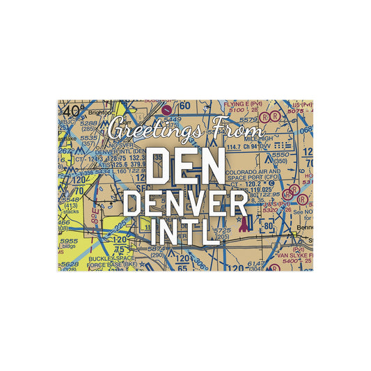 DEN Postcard | Denver International Airport Card