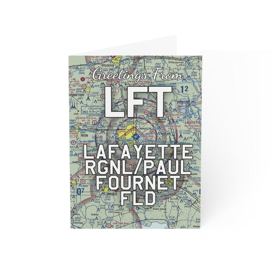LFT Greeting Cards | Lafayette Regional/Paul Fournet Field Airport Cards