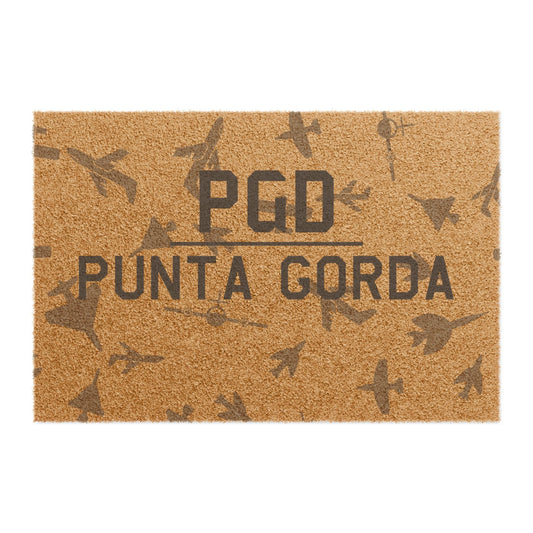 PGD Doormat | Punta Gorda Airport Doormat