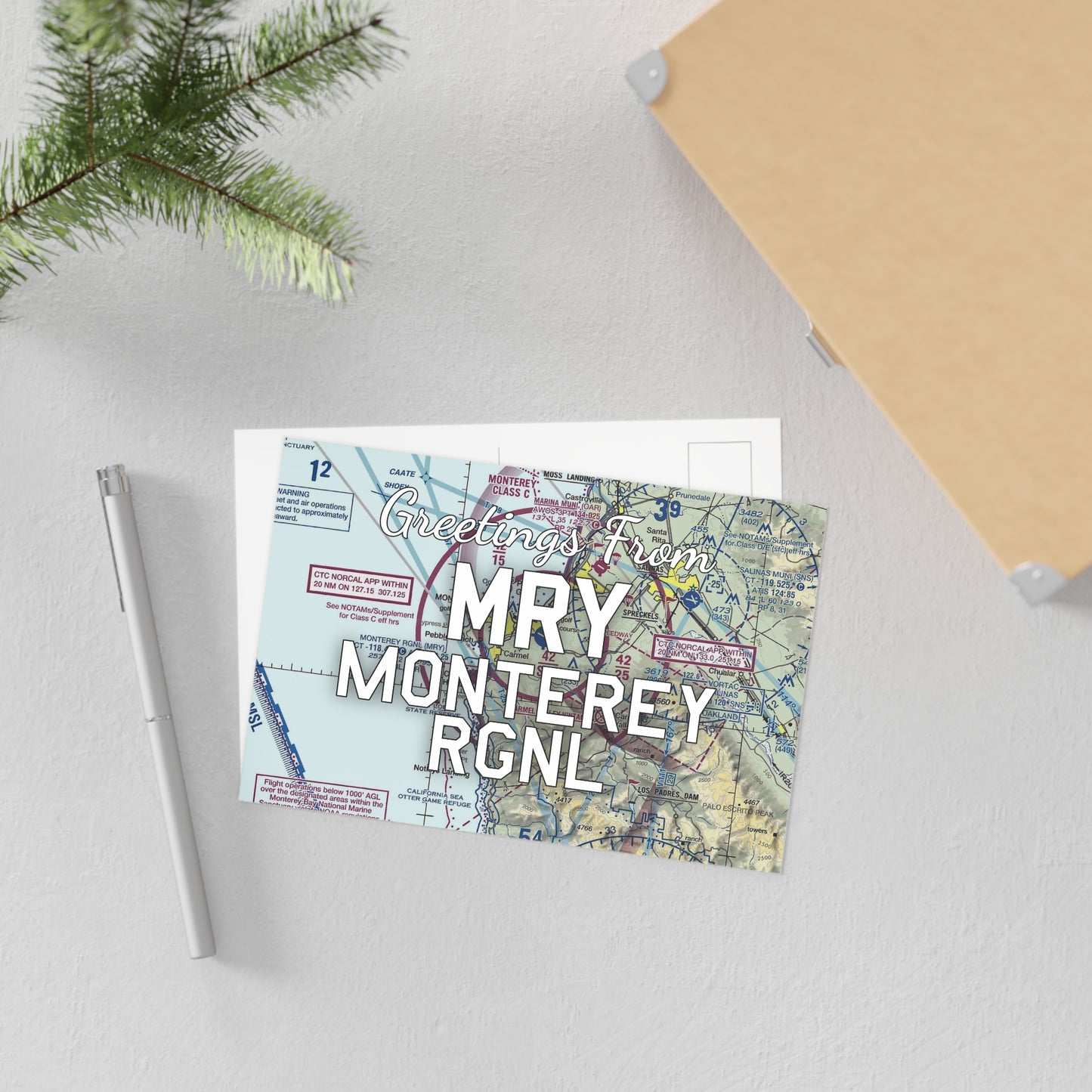 MRY Postcard | Monterey Regional Airport Card