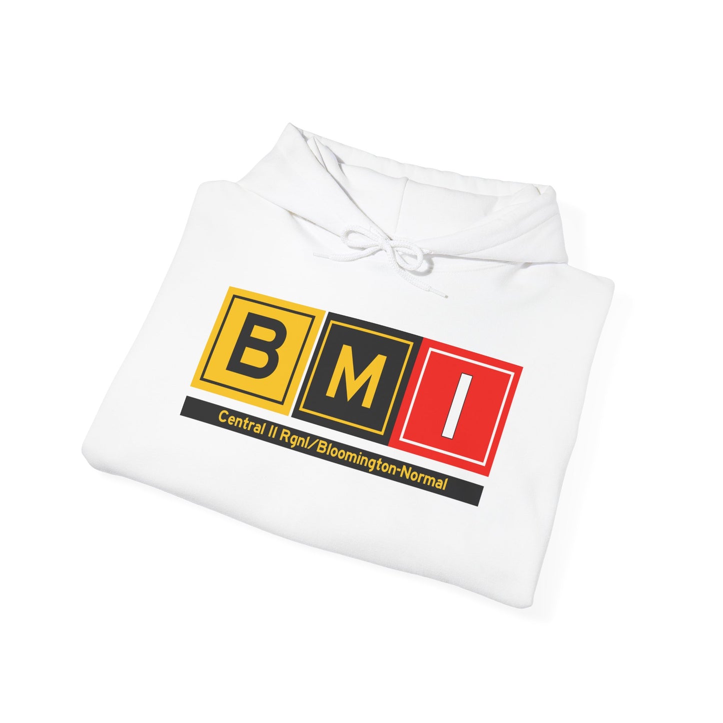 BMI Taxiway Hoodie w/ Airport Name | Central Il Regional/Bloomington-Normal Airport Hoodie