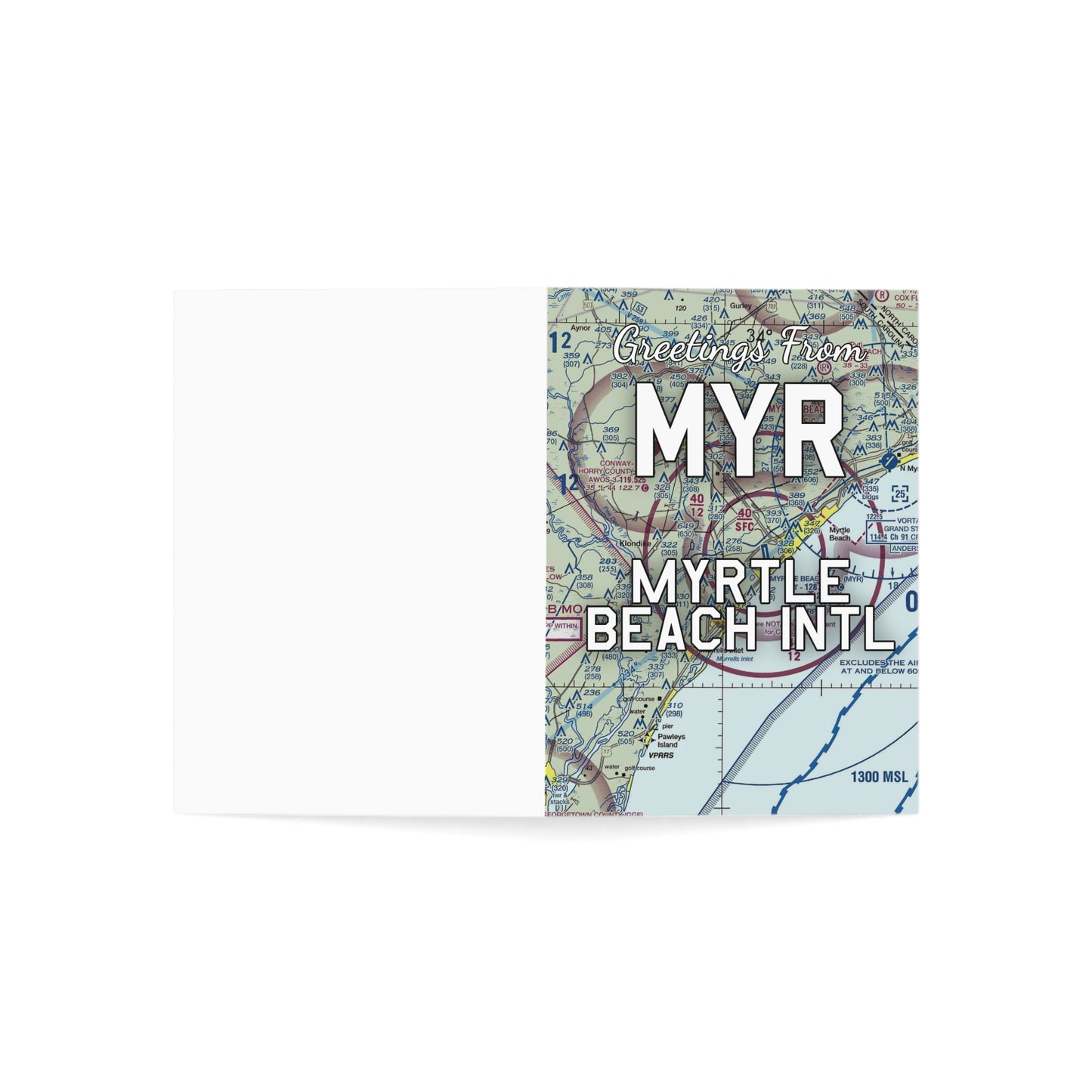 MYR Greeting Cards | Myrtle Beach International Airport Cards