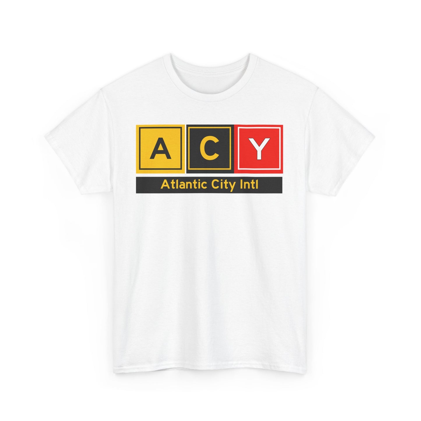 ACY Taxiway Tee w/ Airport Name | Atlantic City International Airport Tee