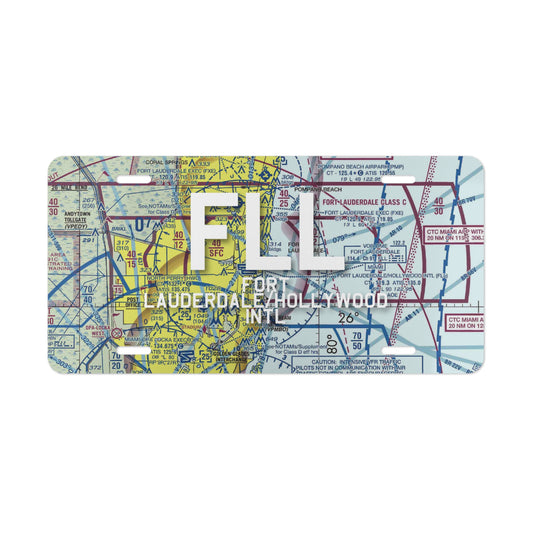 FLL Vanity Plate | Fort Lauderdale/Hollywood International Airport Vanity Plate
