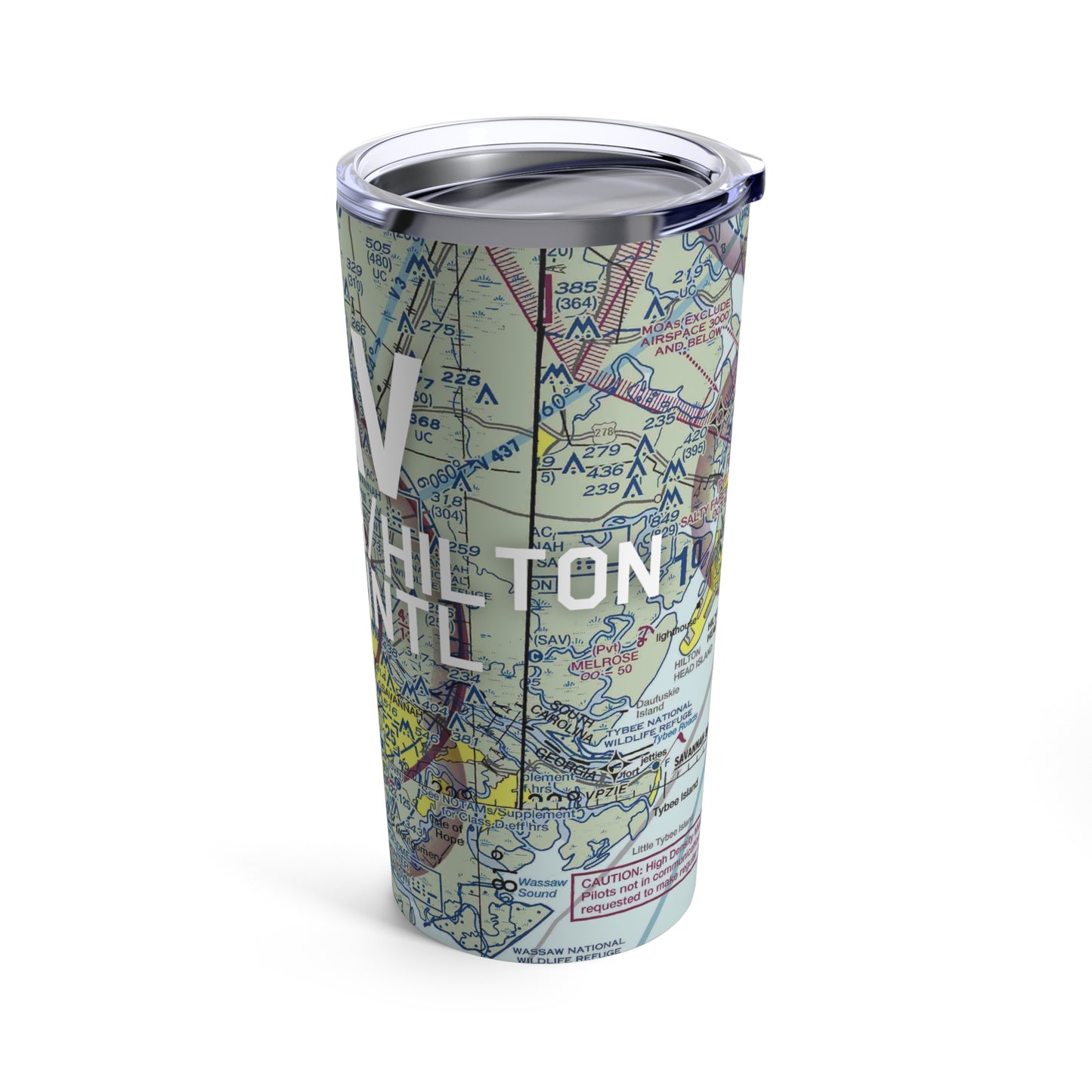 SAV Tumbler | Savannah/Hilton Head International Airport Tumbler