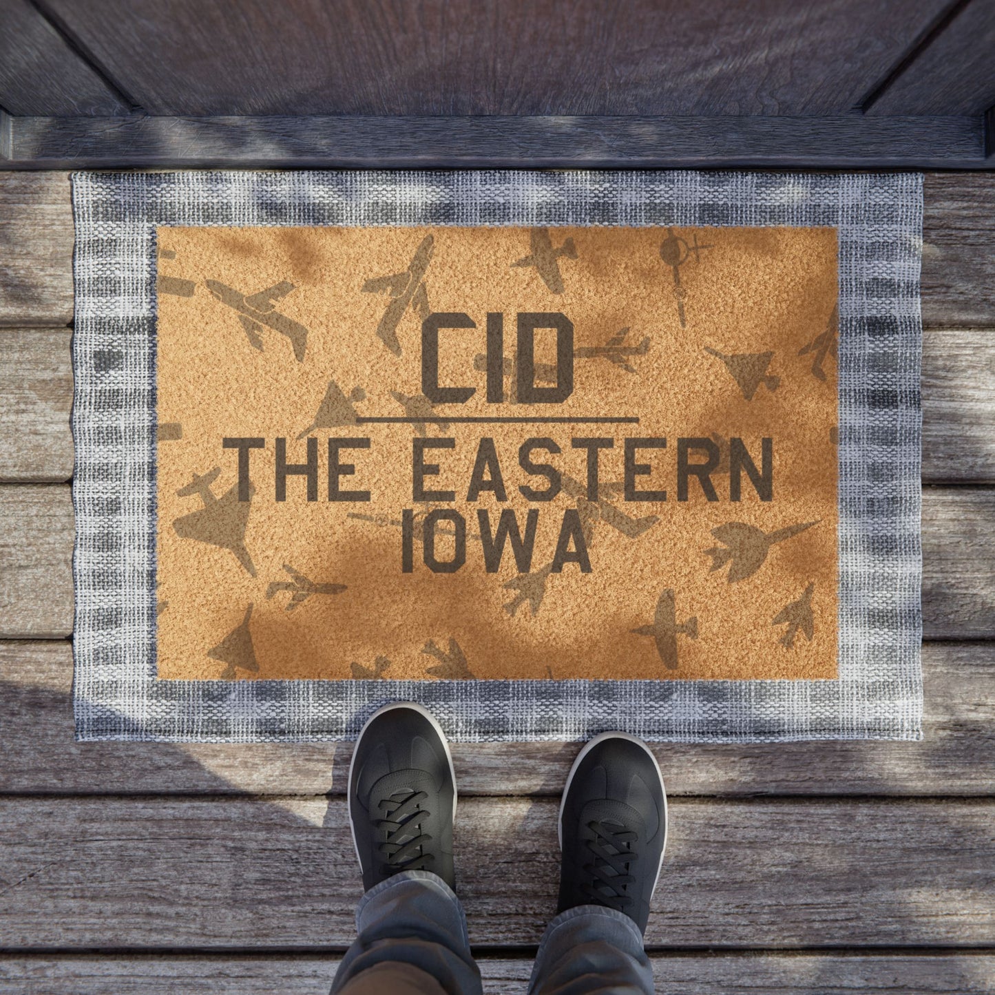 CID Doormat | The Eastern Iowa Airport Doormat