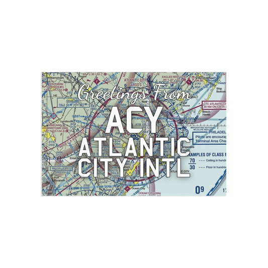 ACY Postcard | Atlantic City International Airport Card