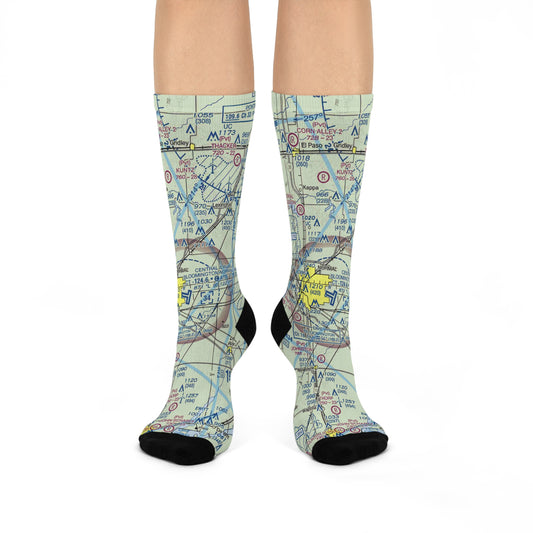 BMI Cushioned Crew Socks | Central Il Regional/Bloomington-Normal Airport Socks