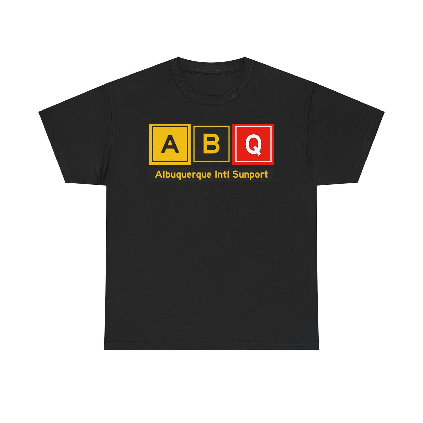 ABQ Taxiway Tee w/ Airport Name | Albuquerque International Sunport Airport Tee