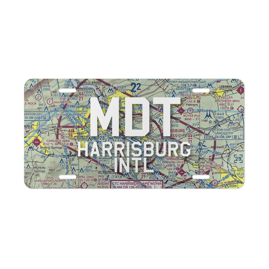 MDT Vanity Plate | Harrisburg International Airport Vanity Plate