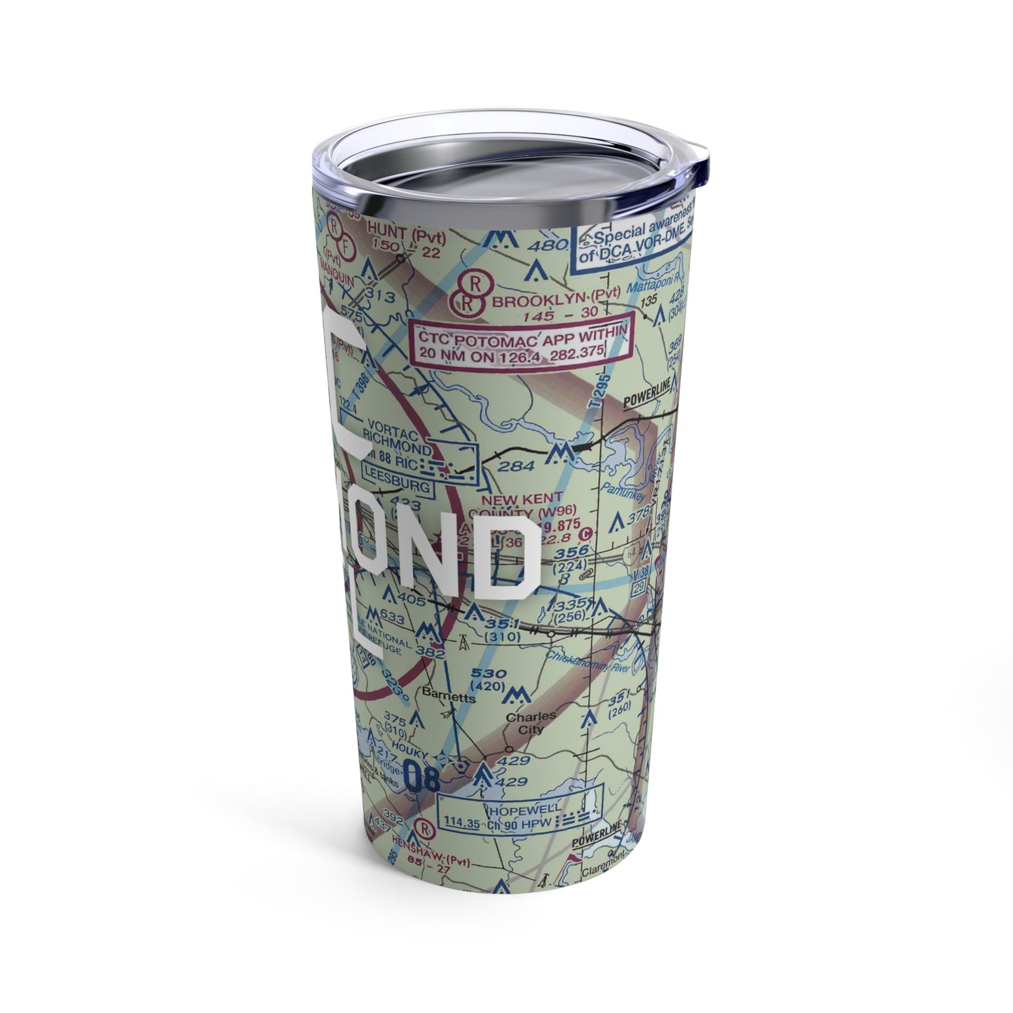 RIC Tumbler | Richmond International Airport Tumbler