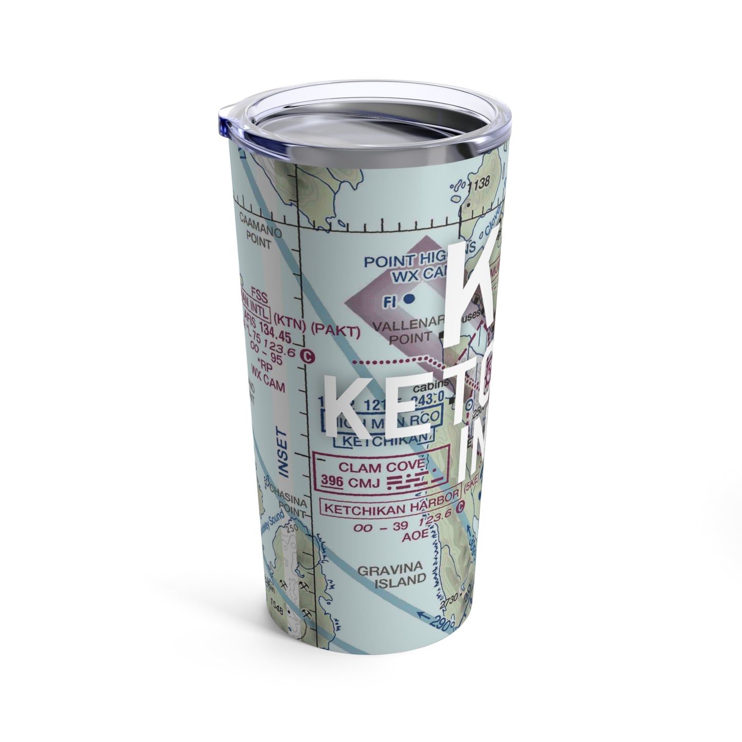 KTN Tumbler | Ketchikan International Airport Tumbler