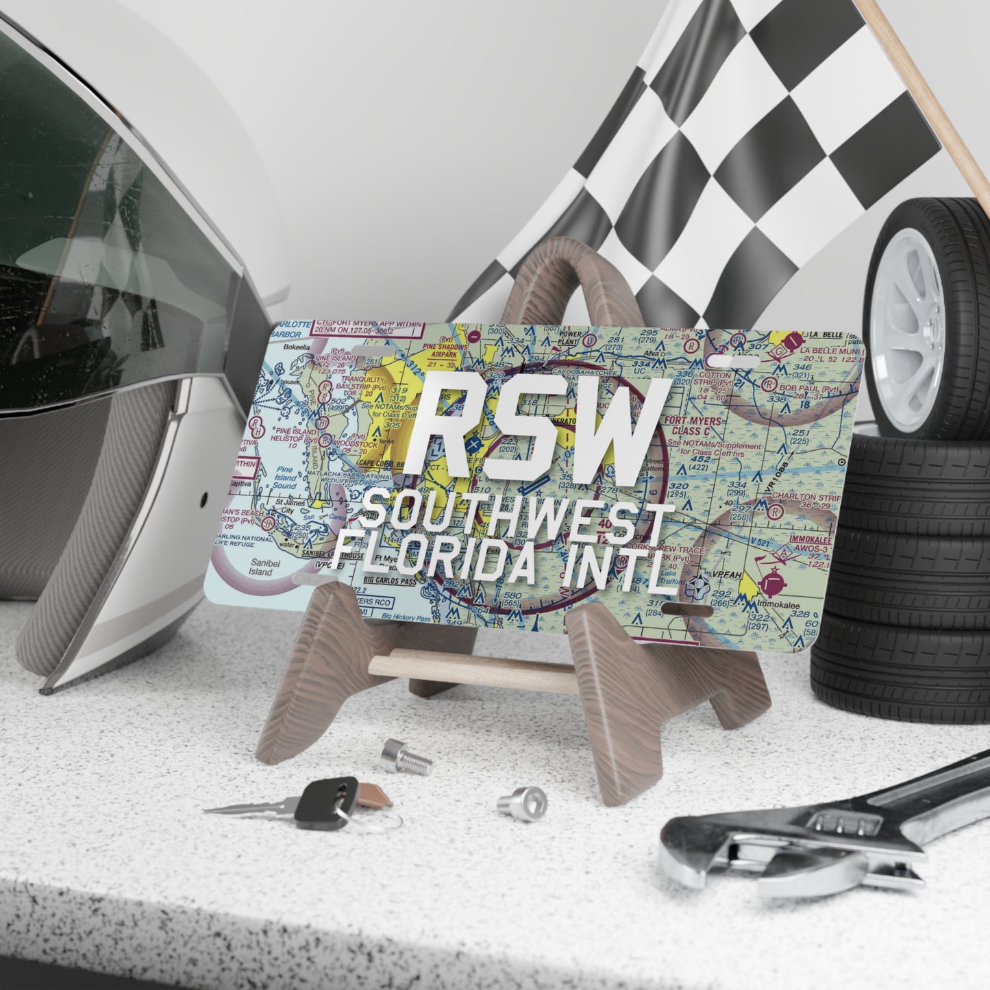 RSW Vanity Plate | Southwest Florida International Airport Vanity Plate