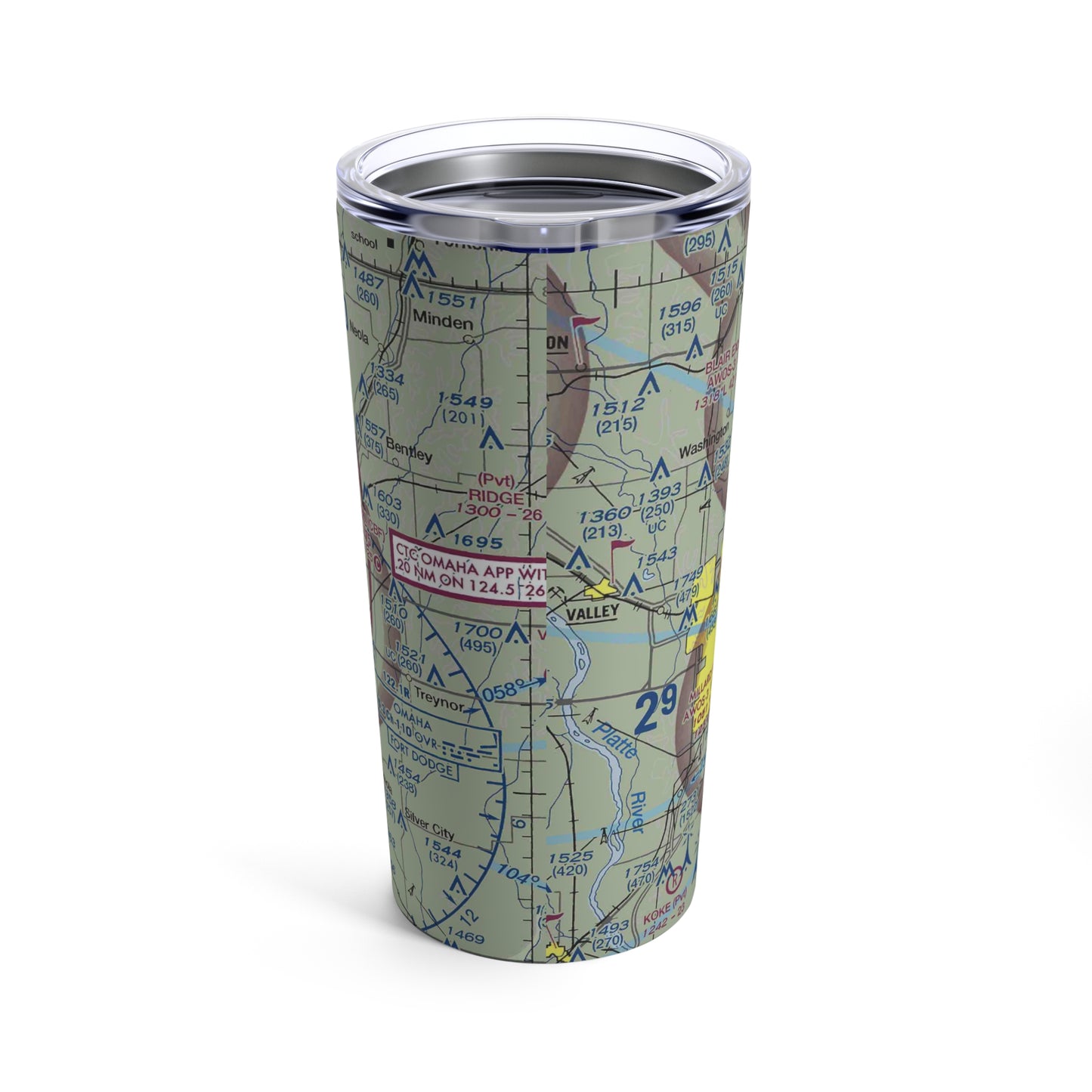 OMA Tumbler | Eppley Airfield Airport Tumbler