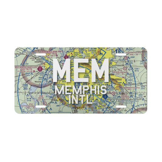 MEM Vanity Plate | Memphis International Airport Vanity Plate