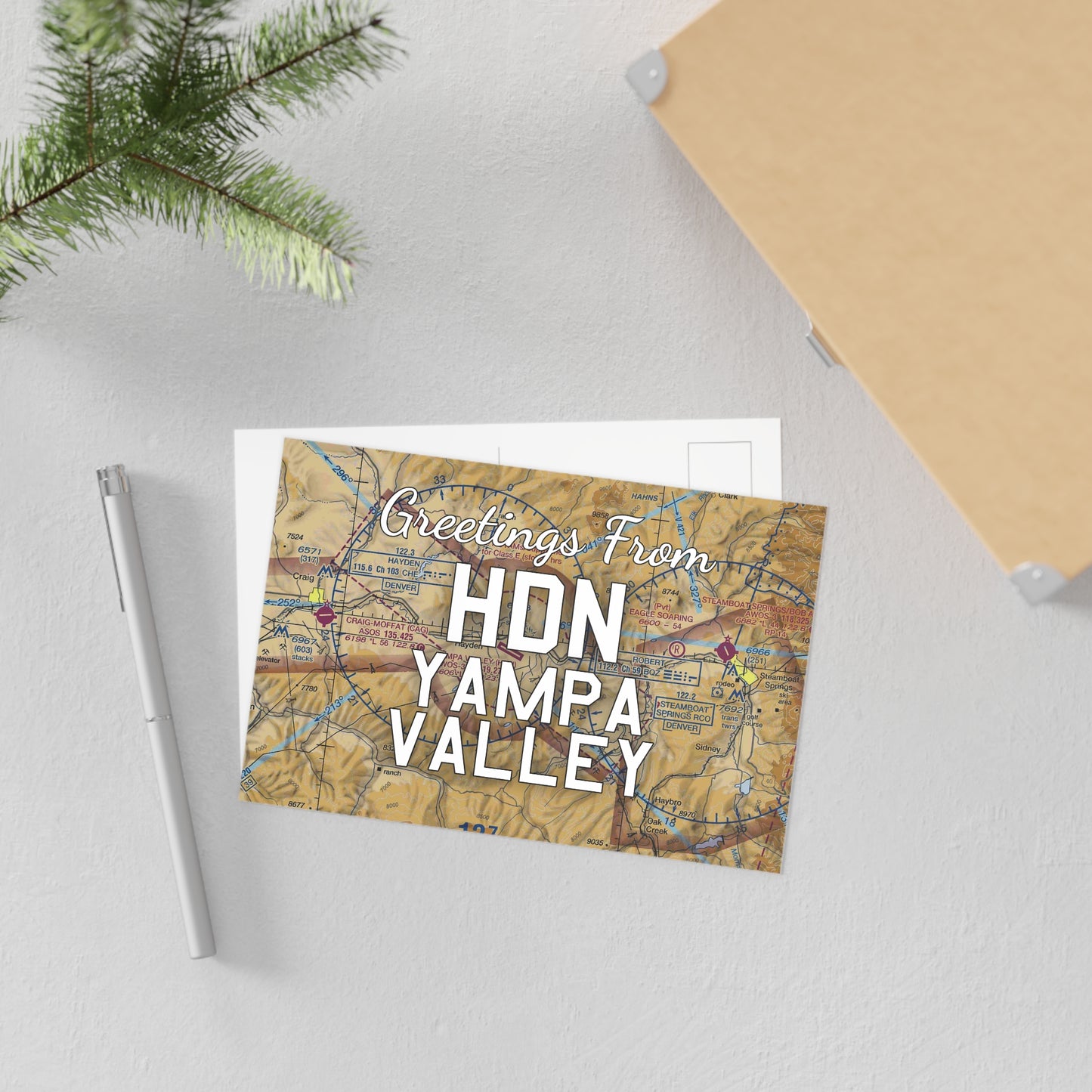 HDN Postcard | Yampa Valley Airport Card