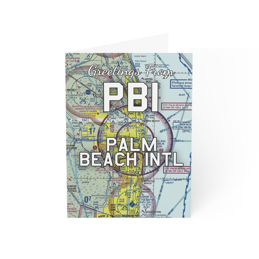 PBI Greeting Cards | Palm Beach International Airport Cards