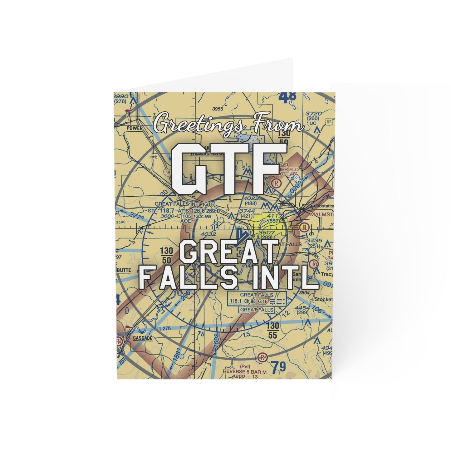 GTF Greeting Cards | Great Falls International Airport Cards