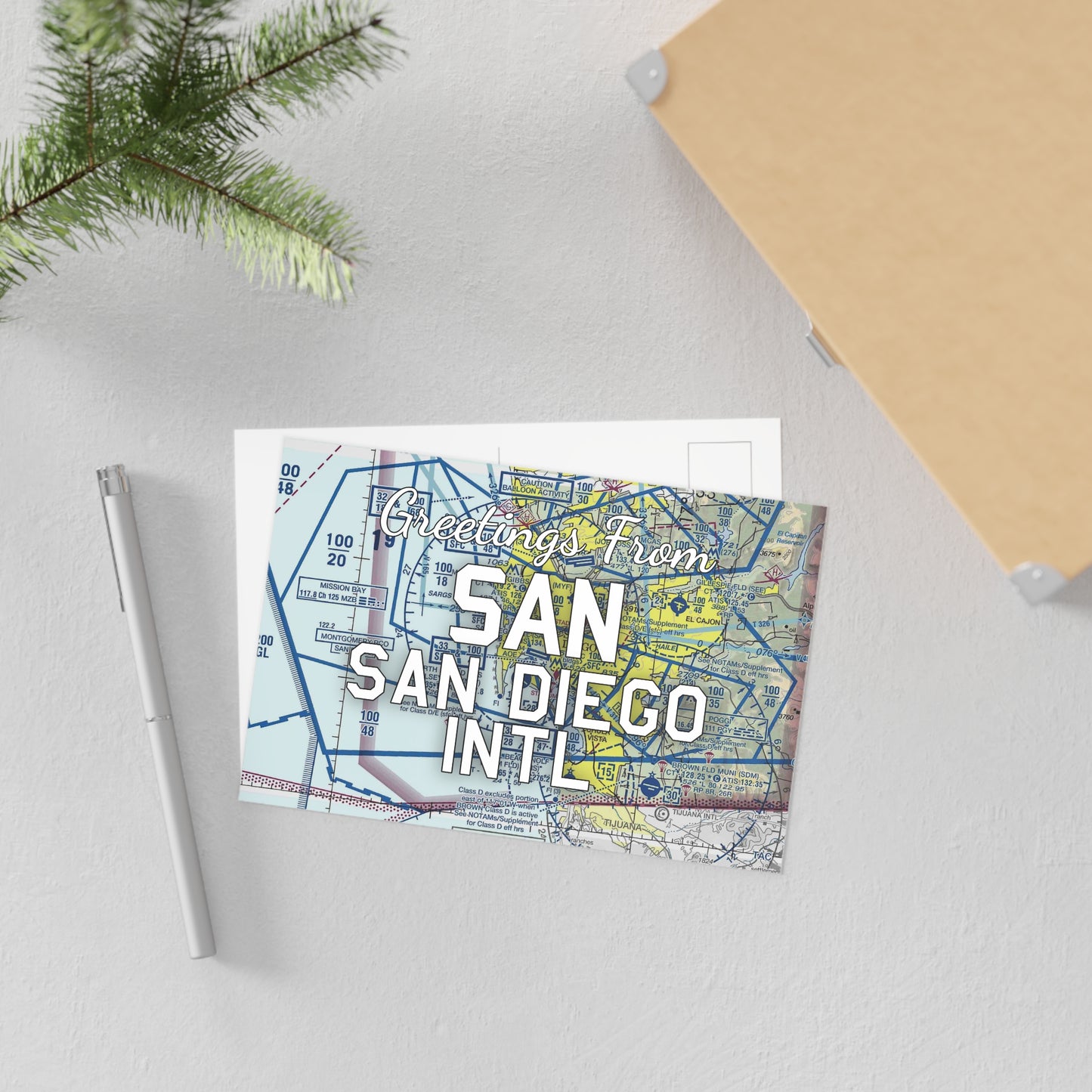 SAN Postcard | San Diego International Airport Card