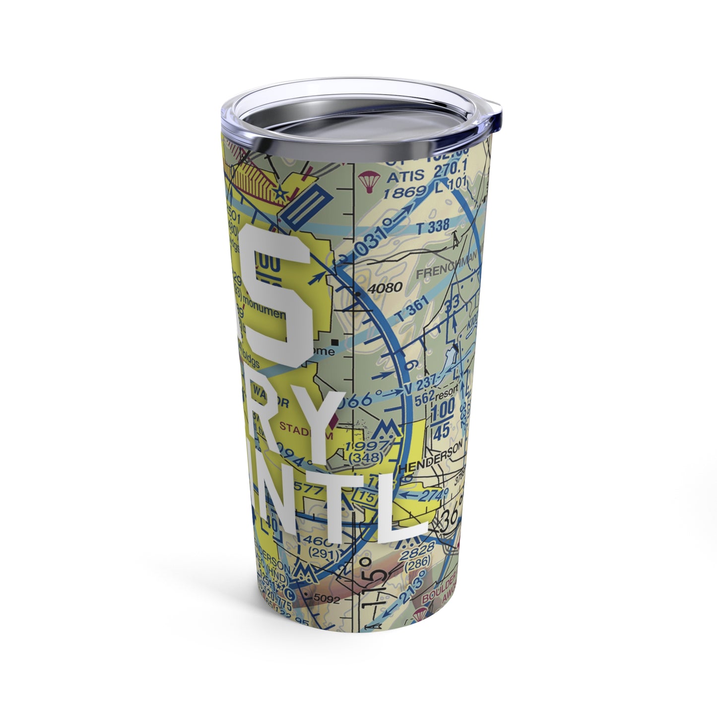 LAS Tumbler | Harry Reid International Tumbler