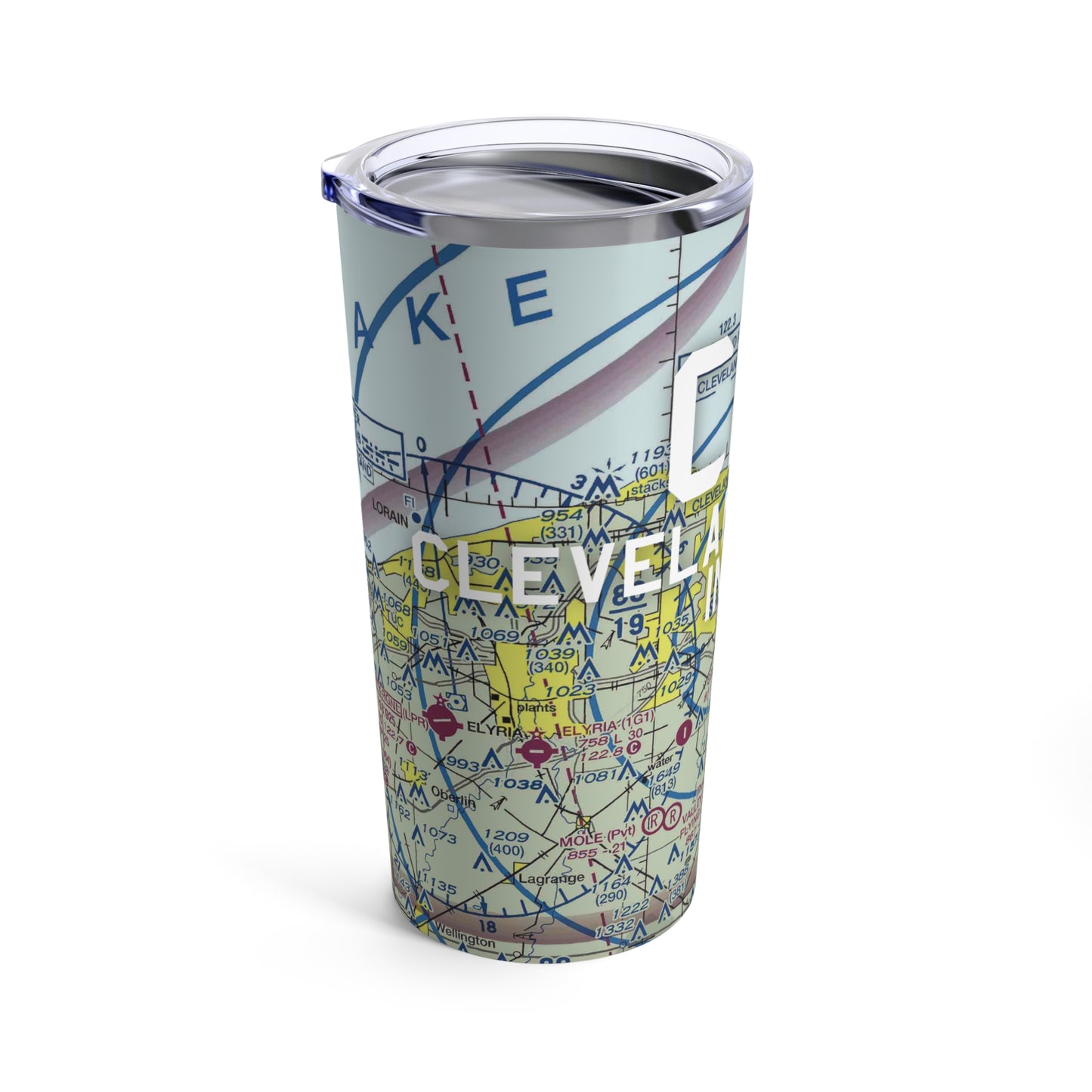 CLE Tumbler | Cleveland-Hopkins International Airport Tumbler