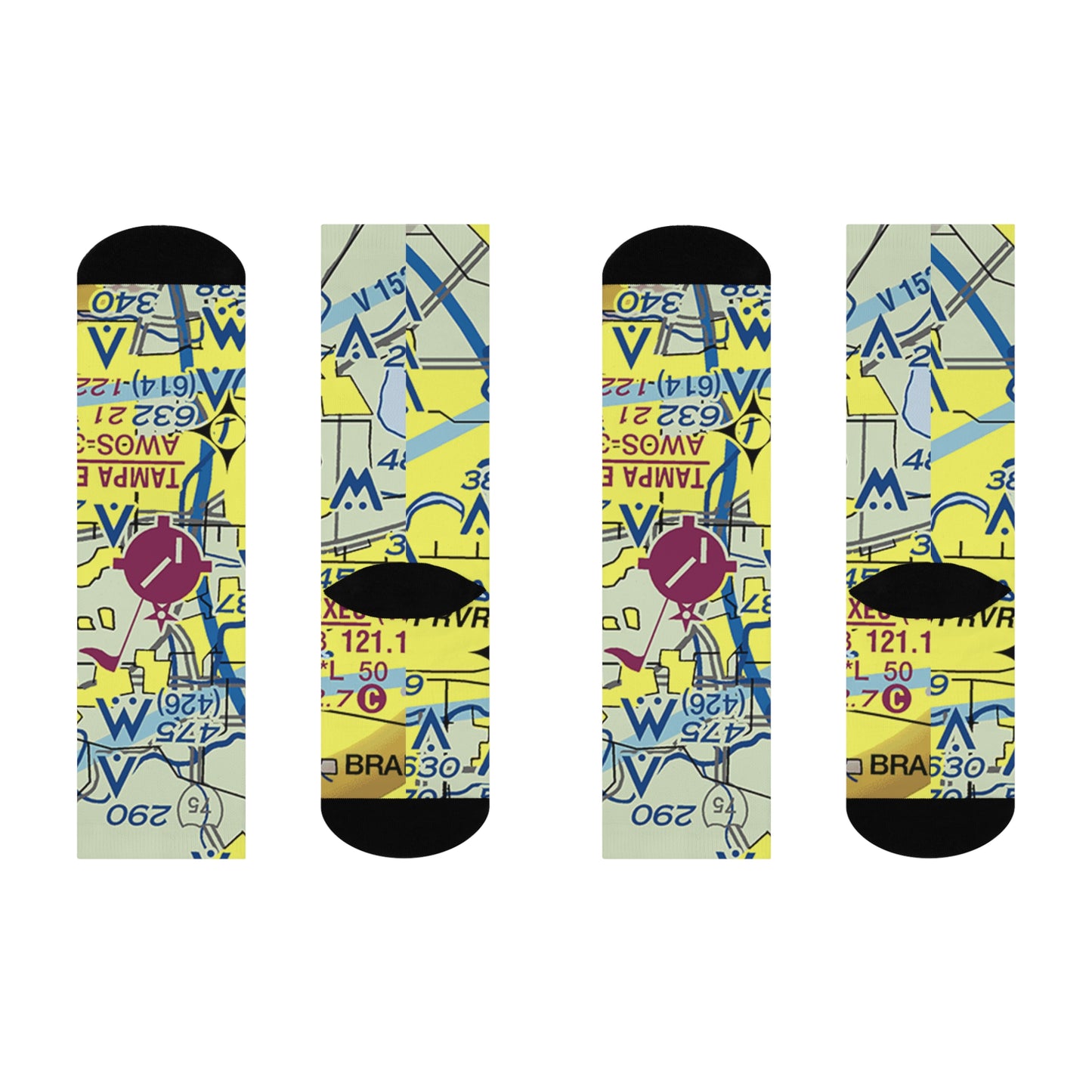 VDF Cushioned Crew Socks | Tampa Exec Socks