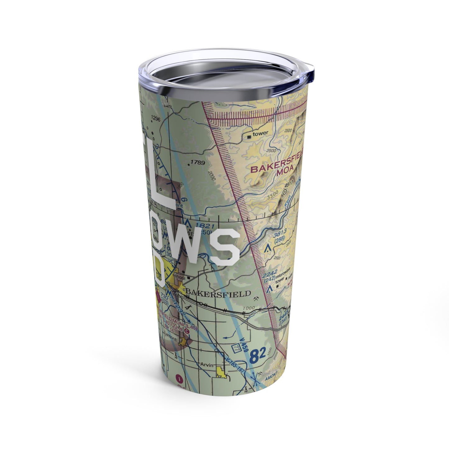 BFL Tumbler | Meadows Field Airport Tumbler