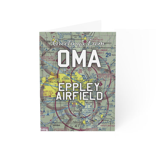 OMA Greeting Cards | Eppley Airfield Airport Cards