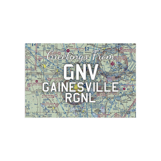 GNV Postcard | Gainesville Regional Airport Card