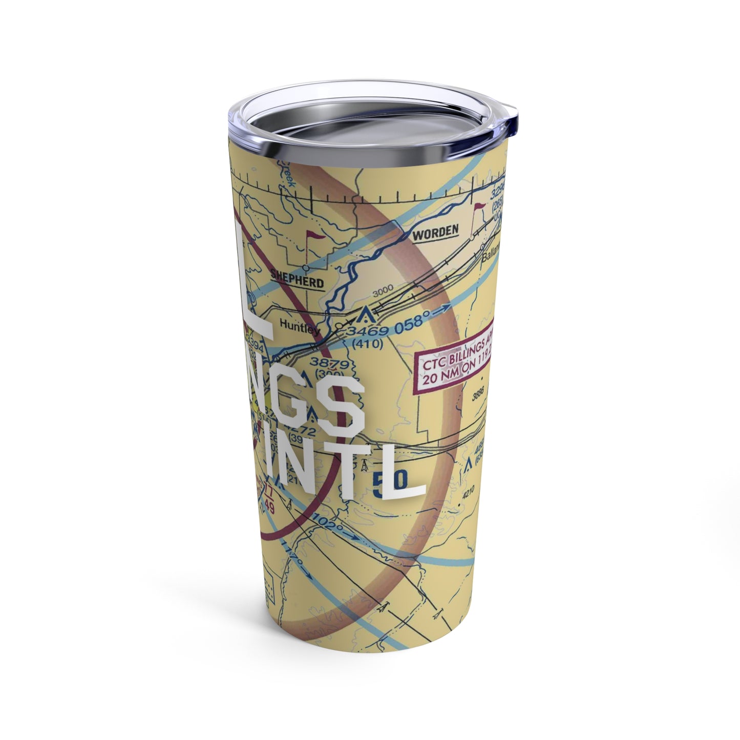 BIL Tumbler | Billings Logan International Airport Tumbler