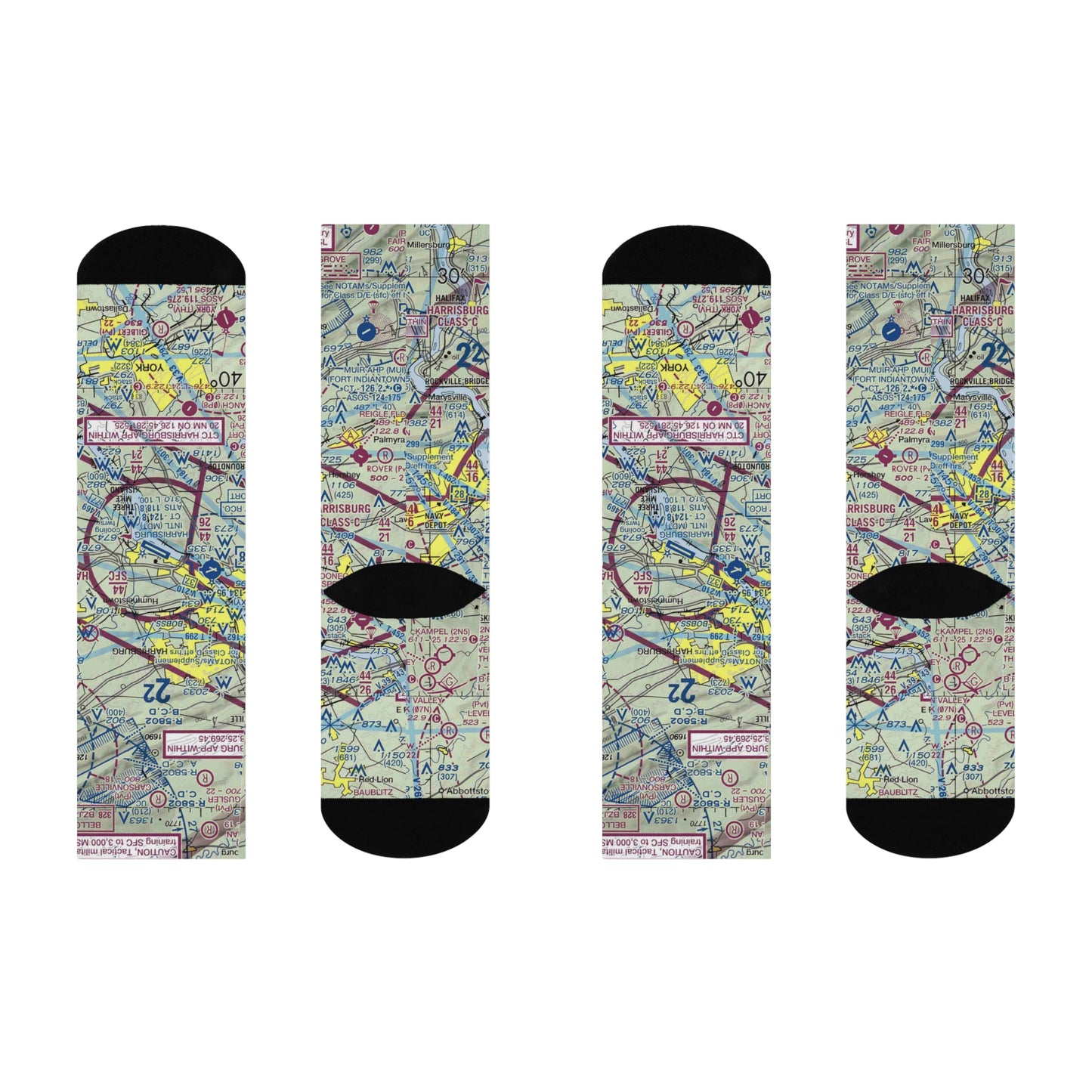 MDT Cushioned Crew Socks | Harrisburg International Airport Socks