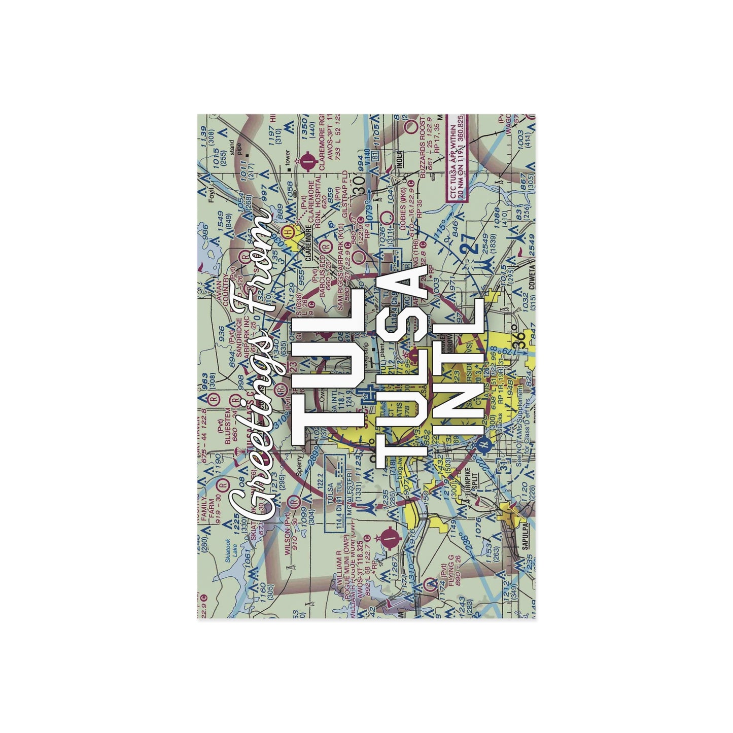 TUL Postcard | Tulsa International Airport Card
