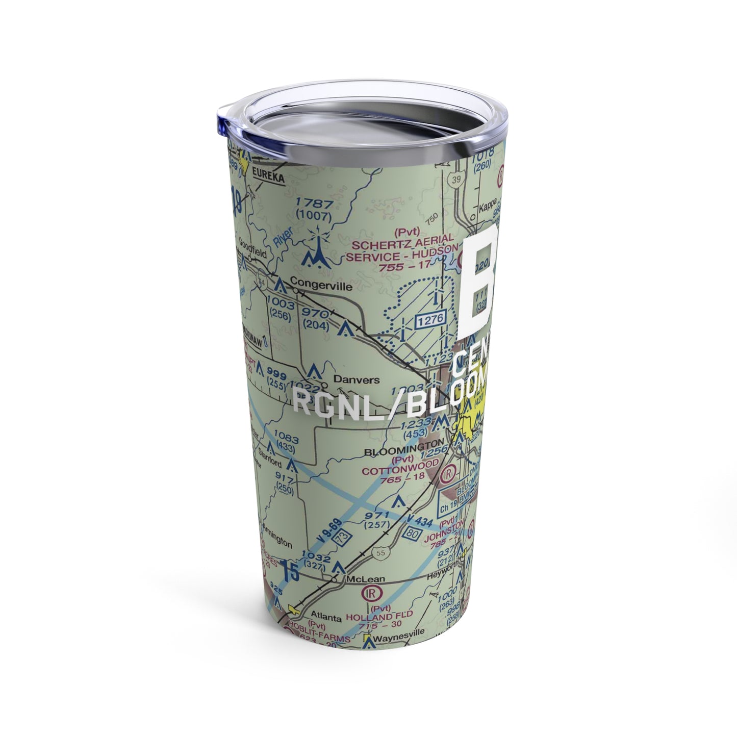 BMI Tumbler | Central Il Regional/Bloomington-Normal Airport Tumbler