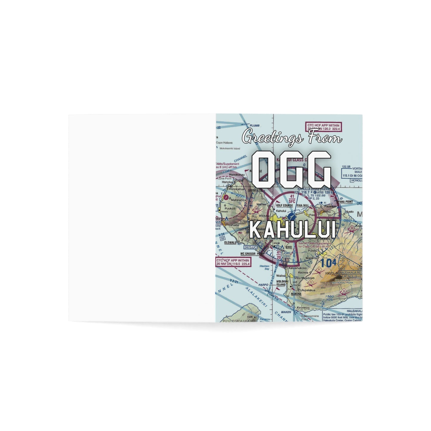 OGG Greeting Cards | Kahului Airport Cards