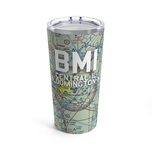 BMI Tumbler | Central Il Regional/Bloomington-Normal Airport Tumbler