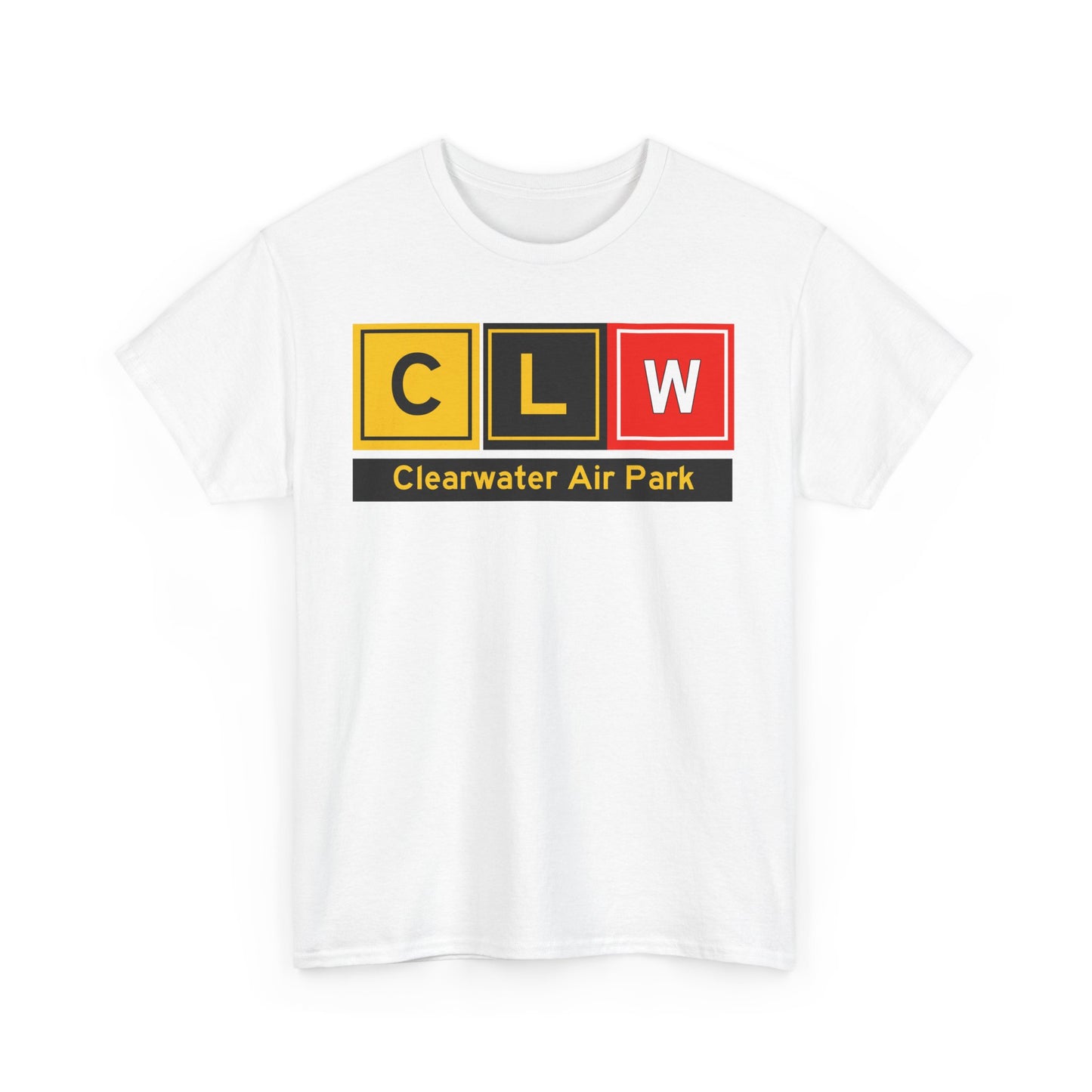 CLW Taxiway Tee w/ Airport Name | Clearwater Air Park Airport Tee