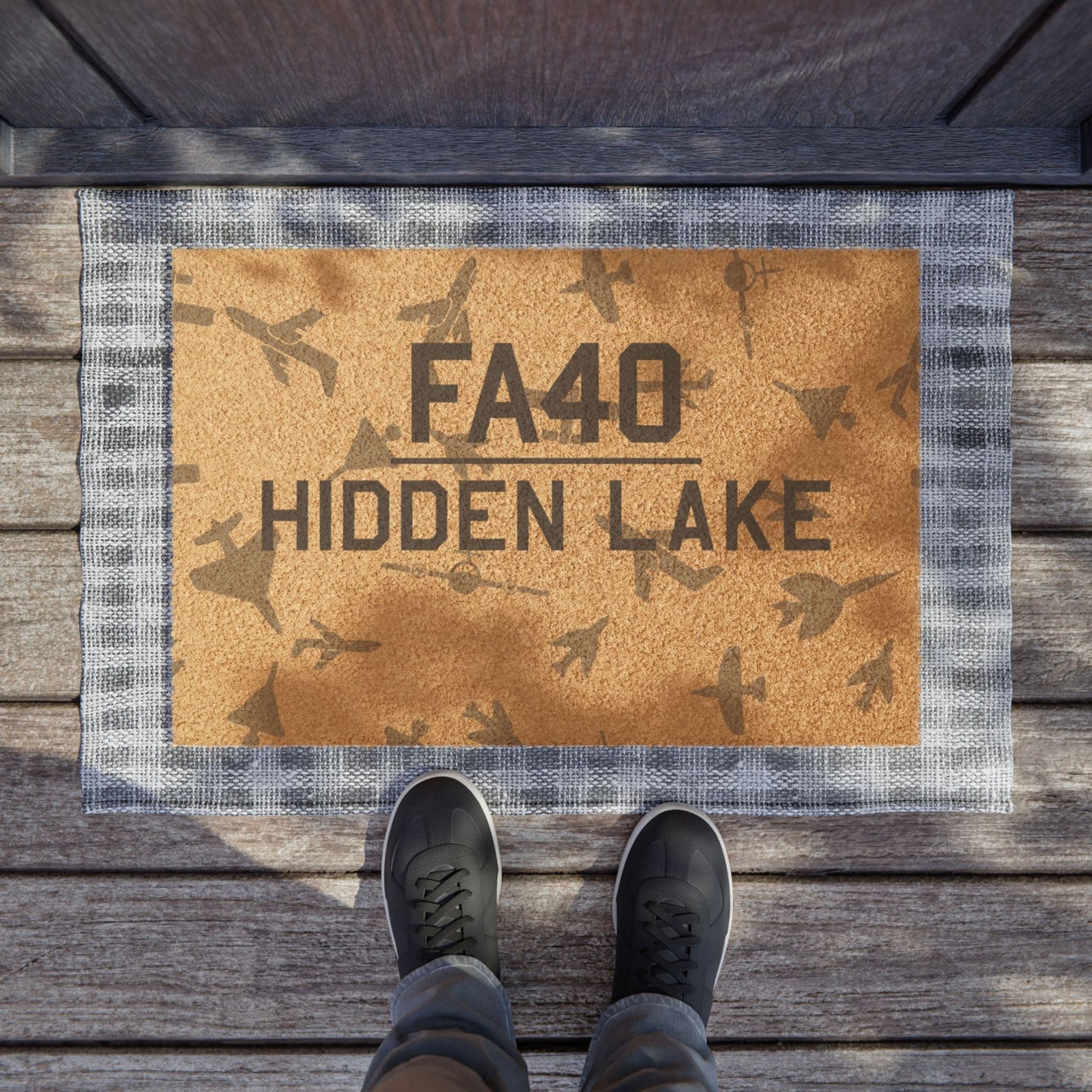 FA40 Doormat | Hidden Lake Doormat