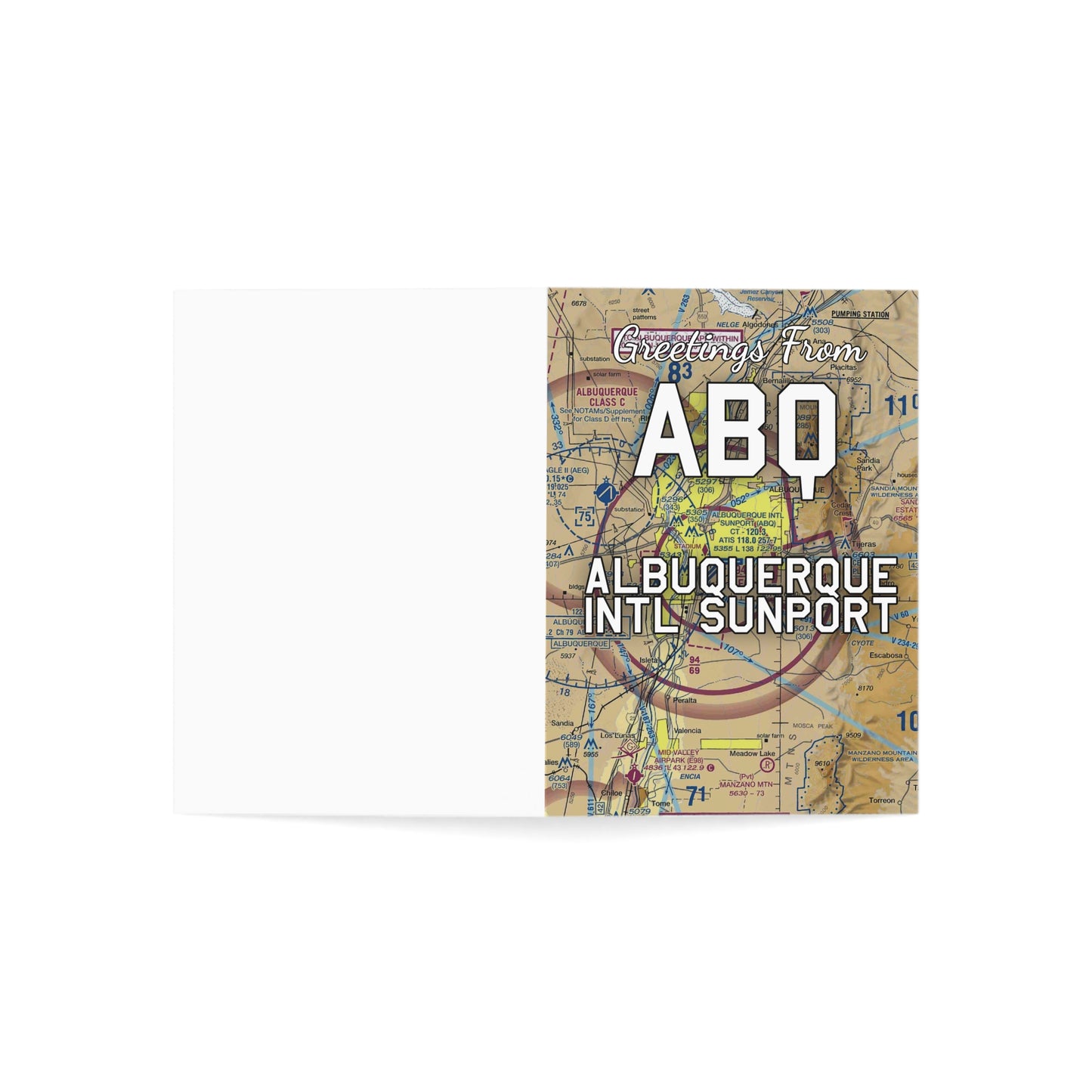 ABQ Greeting Cards | Albuquerque International Sunport Airport Cards