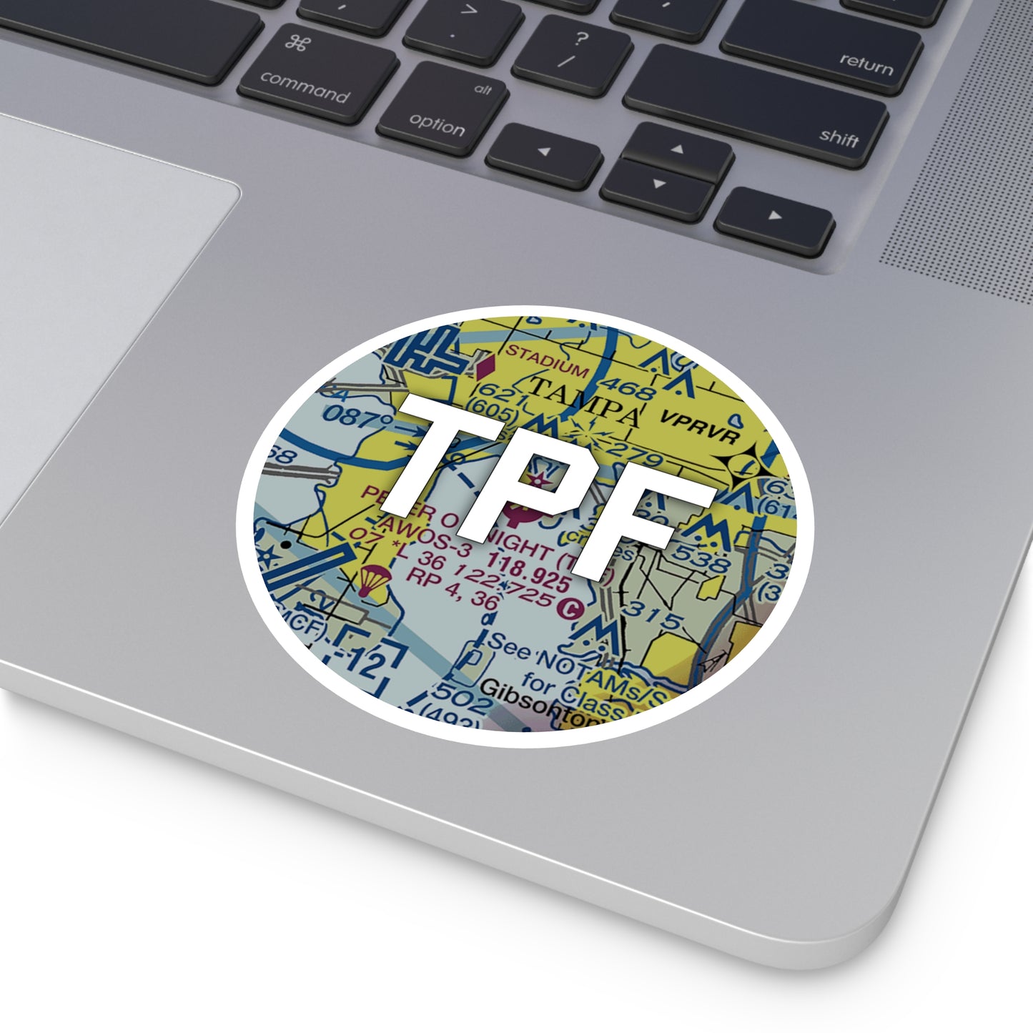 TPF Round Sticker | Peter O Knight Sticker