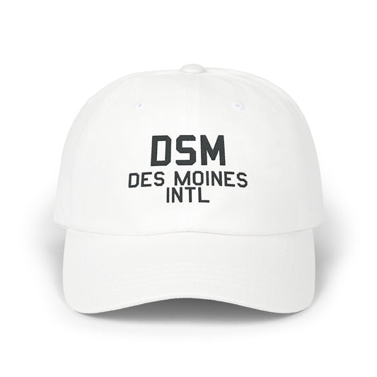 DSM Dad Cap | Des Moines International Airport Hat