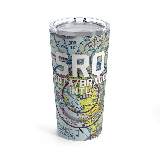 SRQ Tumbler | Sarasota/Bradenton International Airport Tumbler