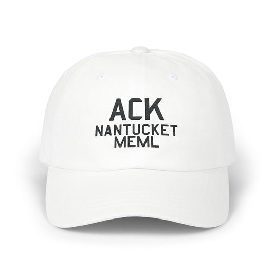 ACK Dad Cap | Nantucket Meml Airport Hat