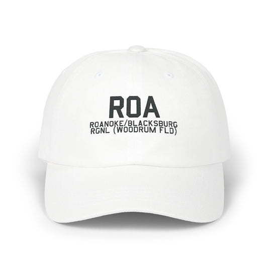 ROA Dad Cap | Roanoke/Blacksburg Regional (Woodrum Field) Airport Hat