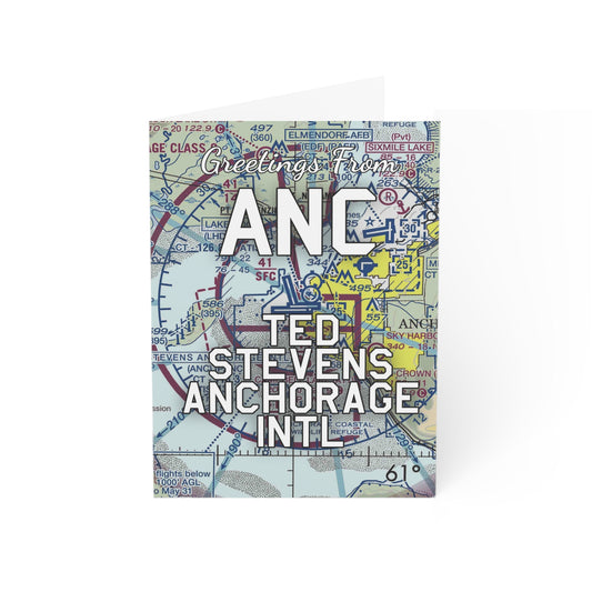 ANC Greeting Cards | Ted Stevens Anchorage International Airport Cards