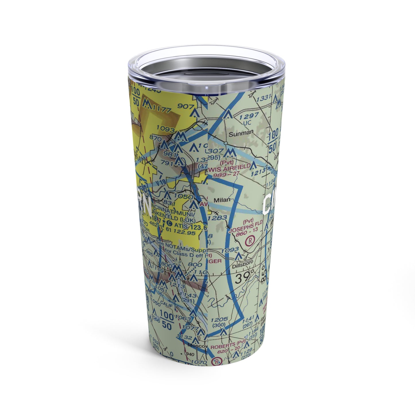 CVG Tumbler | Cincinnati/Northern Kentucky International Airport Tumbler