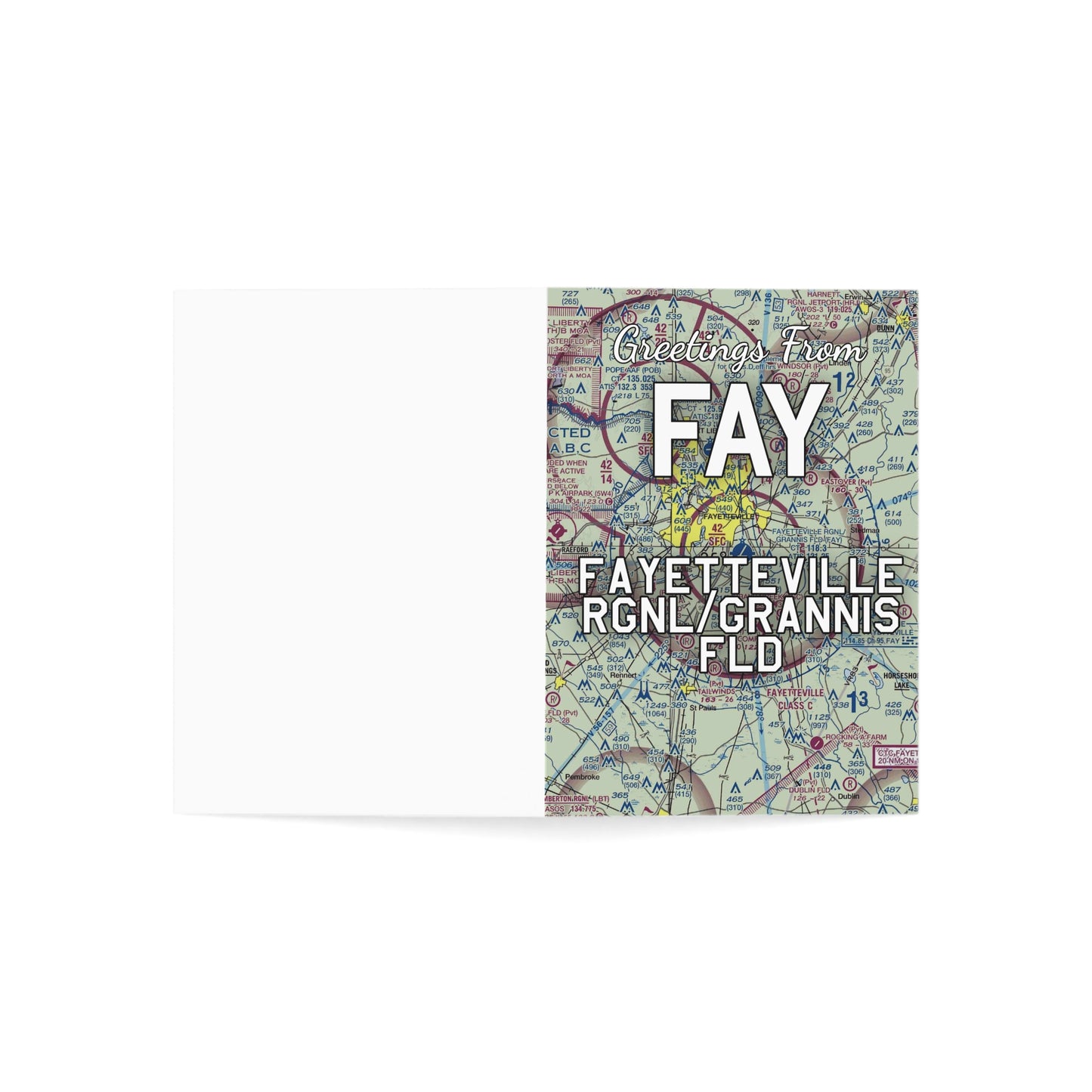 FAY Greeting Cards | Fayetteville Regional/Grannis Field Airport Cards