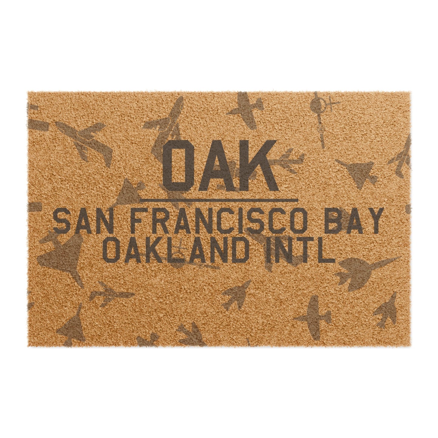 OAK Doormat | San Francisco Bay Oakland International Airport Doormat